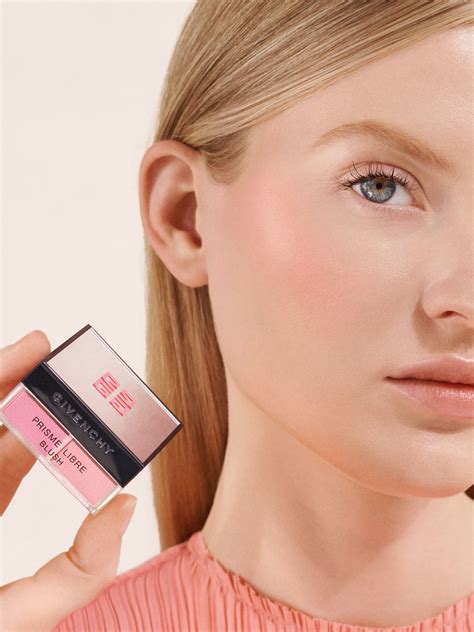 givenchy prisme libre состав|Givenchy prisme libre blush swatches.